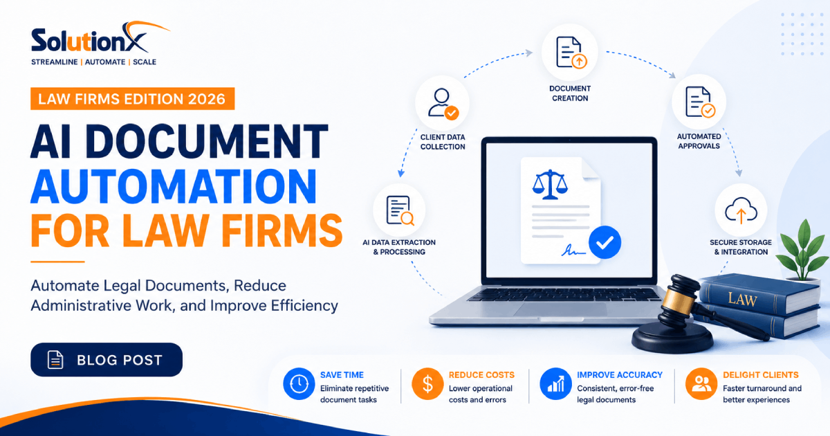 AI Document Automation for Law Firms: Reduce Administrative Work and Improve Efficiency